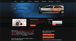 Desktop Screenshot of carzads.com